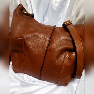 Emerson Brown Leather Hobo